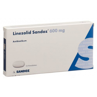 Линезолид Пфайзер 600 мг 10 таблеток покрытых оболочкой