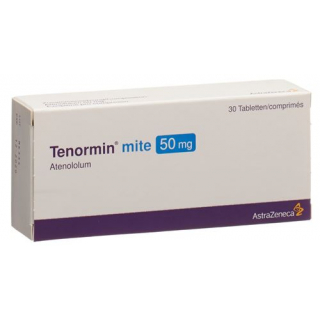 Тенормин Мите 50 мг 30 таблеток 