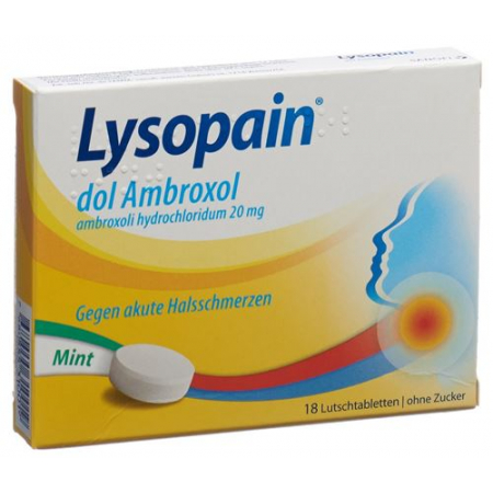 LYSOPAIN DOL AMBROXOL MINT