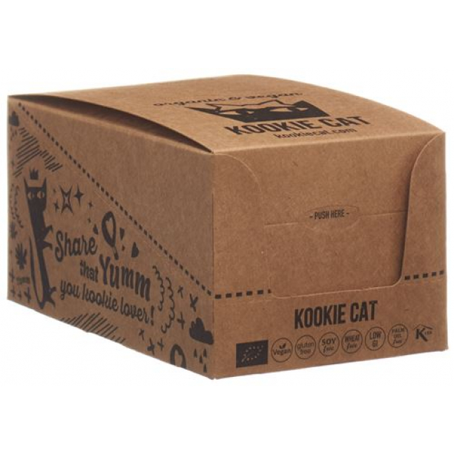 Kookie Cat Hemp Cacao Cookie 12x 50г