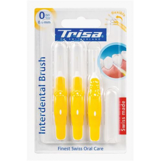 Trisa Interdental Brush Flexible 0.6мм Iso 0 3 штуки
