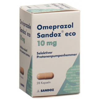 Омепразол Сандоз эко 10 мг 28 капсул