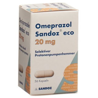 Омепразол Сандоз эко 20 мг 56 капсул