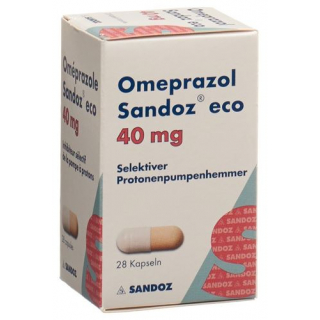 Омепразол Сандоз эко 40 мг 28 капсул