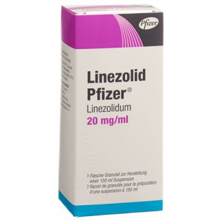 Линезолид Пфайзер суспензия 20 мг / мл 150 мл