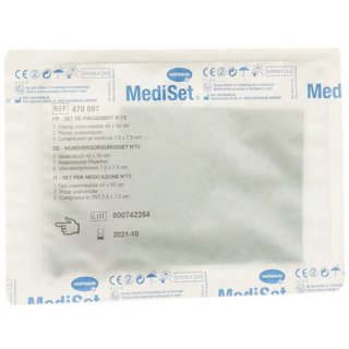 Mediset Verbandwechsel Set No 72 1 пакетиков