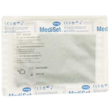 Mediset Verbandwechsel Set No 72 1 пакетиков