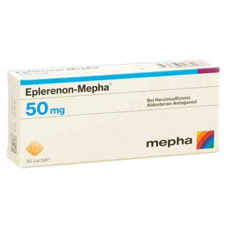 Эплеренон Мефа 50 мг 30 таблеток покрытых оболочкой