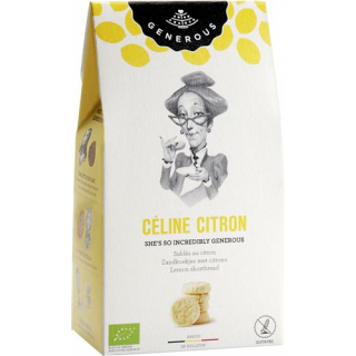 Generous Celine Citron Sables Glutenfrei 120г