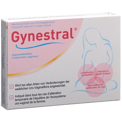 Гинестрал вагинальные таблетки 14 штук