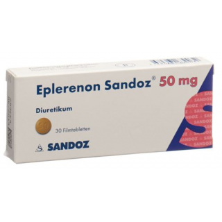 Эплеренон Сандоз 50 мг 30 таблеток покрытых оболочкой