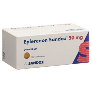 Эплеренон Сандоз 50 мг 100 таблеток покрытых оболочкой