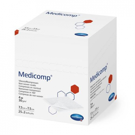 Medicomp Bl 4 Fach S30 7.5x7.5 Steril 100x 2 штуки