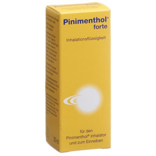 Pinimenthol Forte раствор для ингаляций 30мл