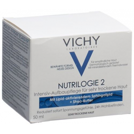 Vichy Nutrilogie 2 Intensiv-Aufbaupflege fur Sehr для сухой кожи 50мл