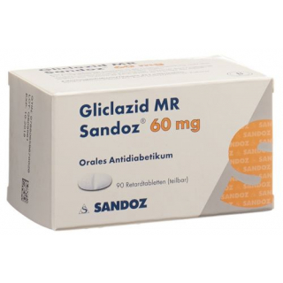 Гликлазид МР Сандоз 60 мг 90 ретард таблеток