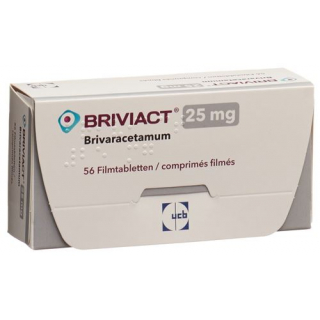 Бривиакт 25 мг 56 таблеток покрытых оболочкой
