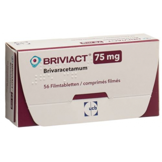 Бривиакт 75 мг 56 таблеток покрытых оболочкой