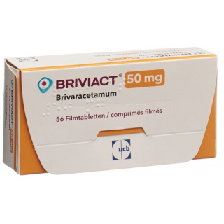 Бривиакт 50 мг 56 таблеток покрытых оболочкой