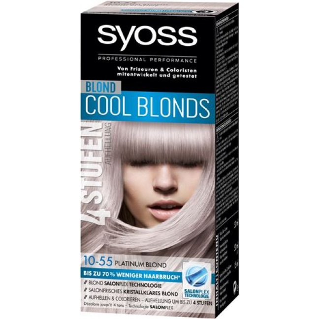 Syoss Blond Platinum 10-55 Blond