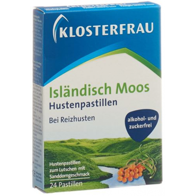 Klosterfrau Islaendisch Moos Pastill Sanddo 24 штуки