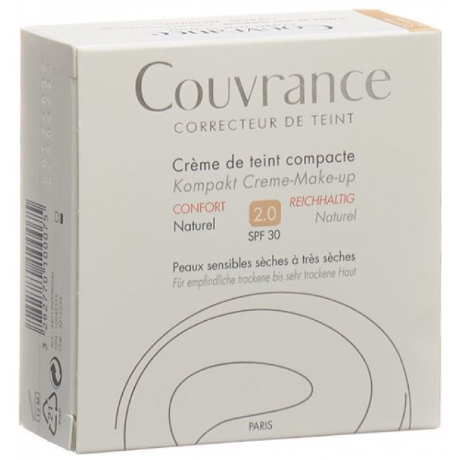 Avene Couvrance Kompakt Make-Up Naturel 02 10г