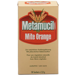 Метамуцил Н Мите порошок Апельсин 30 пакетиков