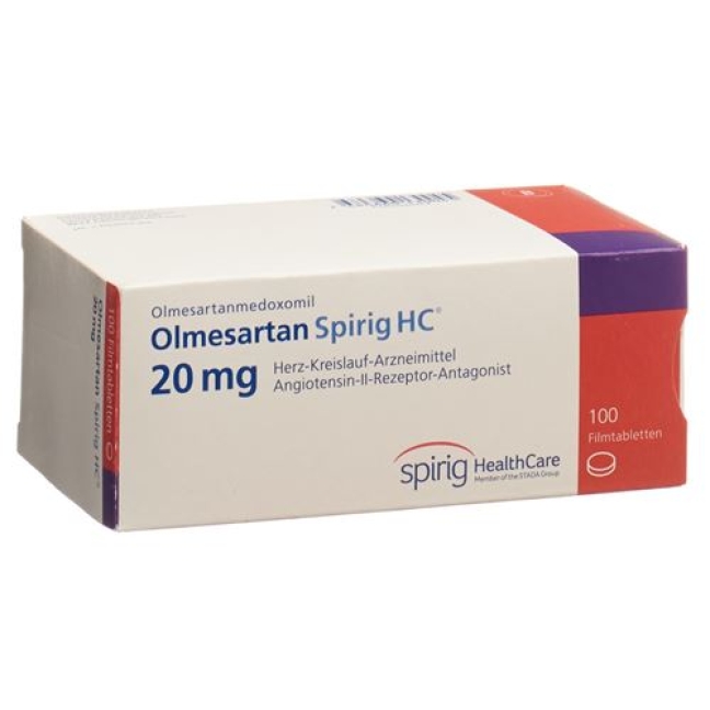 OLMESARTAN SPIRIG HC 20MG