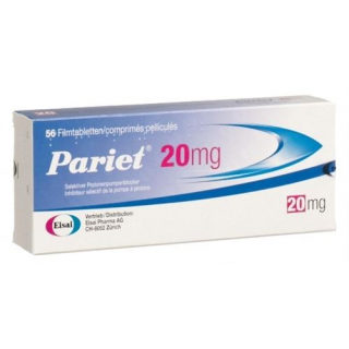 Париет 20 мг 56 таблеток покрытых оболочкой