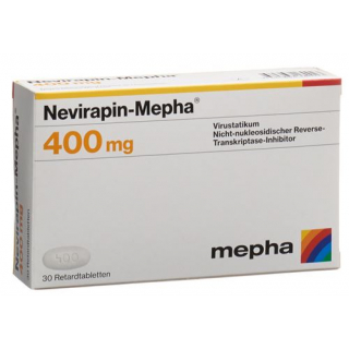 Невирапин Мефа 400 мг упаковки по 30 таблеток пролонгированного действия