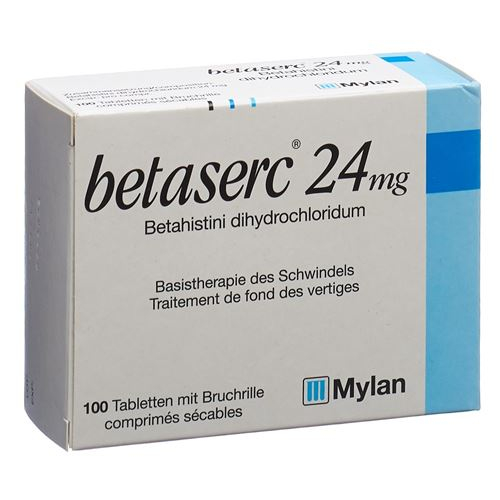 Бетасерк 24 мг 100 таблеток