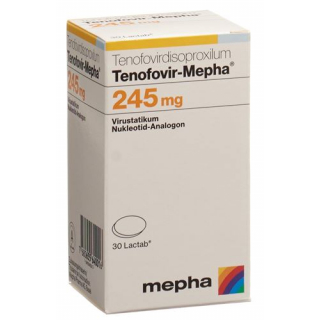 Тенофовир Мефа 245 мг 30 таблеток покрытых оболочкой