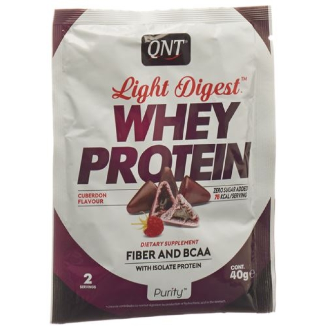 Сироватковий протеїн QNT Light Digest Cuberdon 500 г