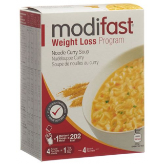 Modifast Programm Nudelsuppe Curry 4x 55г