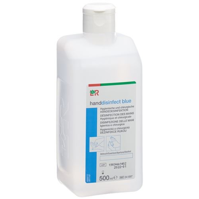 L&R HANDDISINFECT BLUE FL