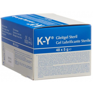 K Y Gelee Gleitmittel стерильный (neu) 48x 5г