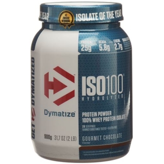 Dymatize ISO 100 Zero Carb Gourmet Chocolate 900 г