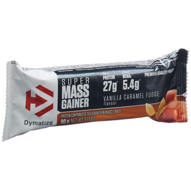 Батончик Dymatize Super Mass Gainer Vanilla Caramel 90г