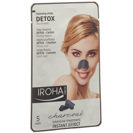 Iroha Detox Cleansing Strips Nose 5 штук