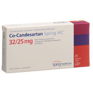 Ко-Кандерсартан Спириг 32/25 мг 28 таблеток