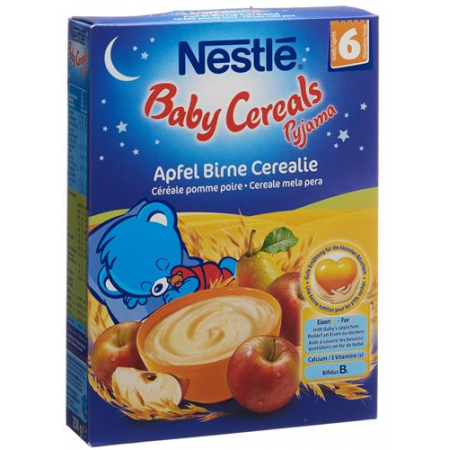 Nestle Baby Cereals Pyjama Apf Birne Cereal 250г