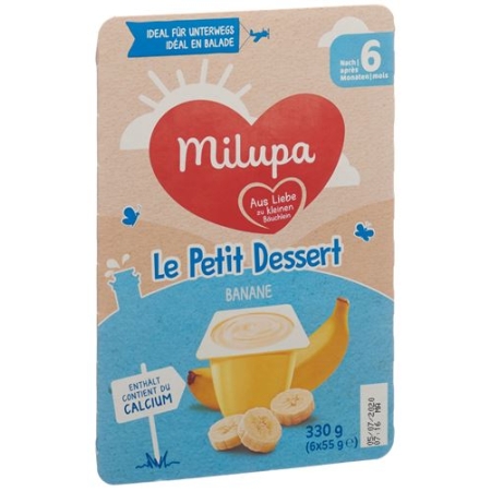 MILUPA PETIT DESSERT BANAN