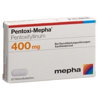 Пентокси Мефа 400 мг 20 ретард таблеток