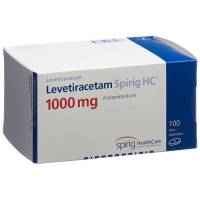 Леветирацетам Спириг 1000 мг 100 таблеток покрытых оболочкой