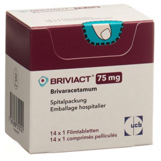 Бривиакт 75 мг 14 таблеток покрытых оболочкой