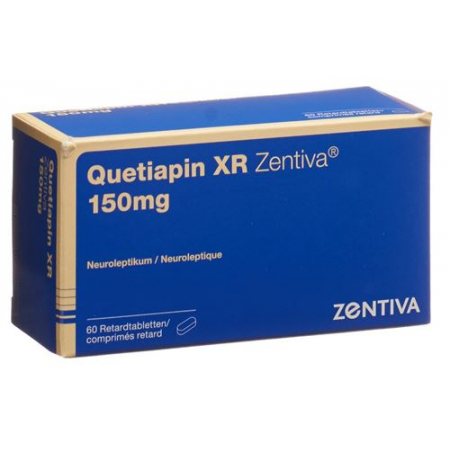 Кветиапин XR Зентива 150 мг 60 ретард таблеток