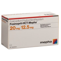 Фосиноприл НСТ Мефа 20/12.5 мг 98 таблеток