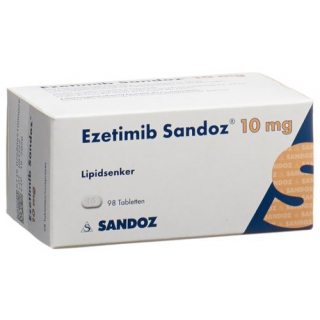 Эзетимиб Сандоз 10 мг 98 таблеток