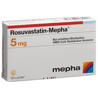 Розувастатин Мефа 5 мг 100 таблеток покрытых оболочкой