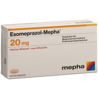 Эзомепразол Мефа 20 мг 60 таблеток покрытых оболочкой